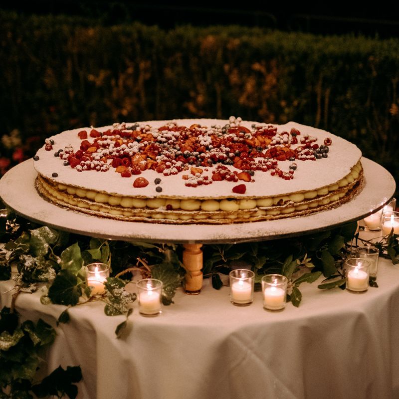 Italian wedding cake