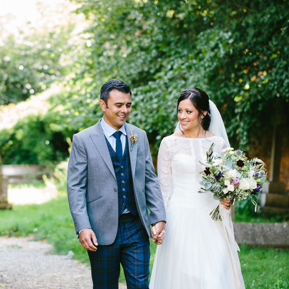 Groom In Bespoke Three Piece Suit By Fox Tailoring // Tipi Wedding At Weald Country Park Essex With Bride In Maggie Sottero Planned By Louise Perry With Images From Jasmine Jade Photography