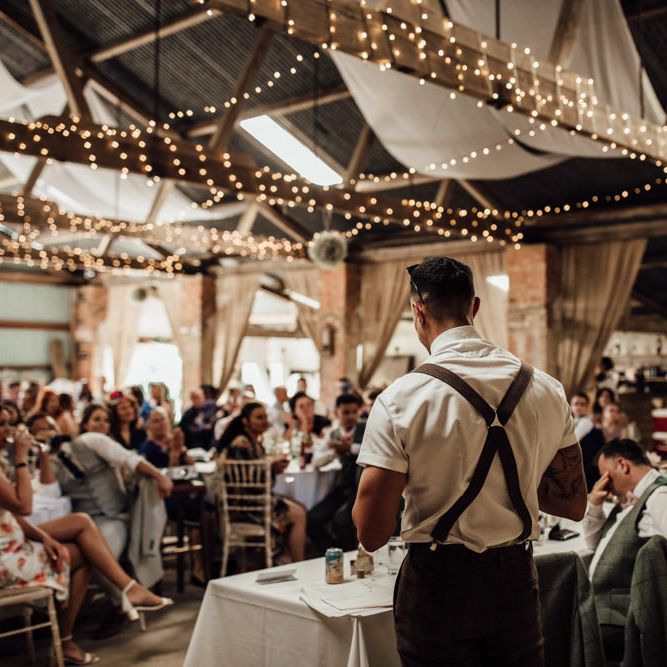 Caribbean Influenced Wedding Kingsthorpe Lodge Barn With Steel Band And Bride In Maggie Sottero Images From Ania Ames Photography