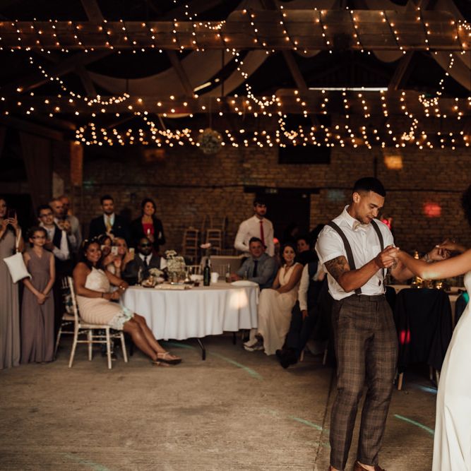 Caribbean Influenced Wedding Kingsthorpe Lodge Barn With Steel Band And Bride In Maggie Sottero Images From Ania Ames Photography