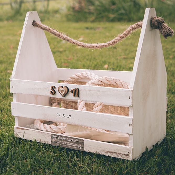 Wedding Reception | Lawn Games | Hoopla | Halterneck Maggie Sottero Dress and Garden Games at Gate Street Barn | Story + Colour Photography