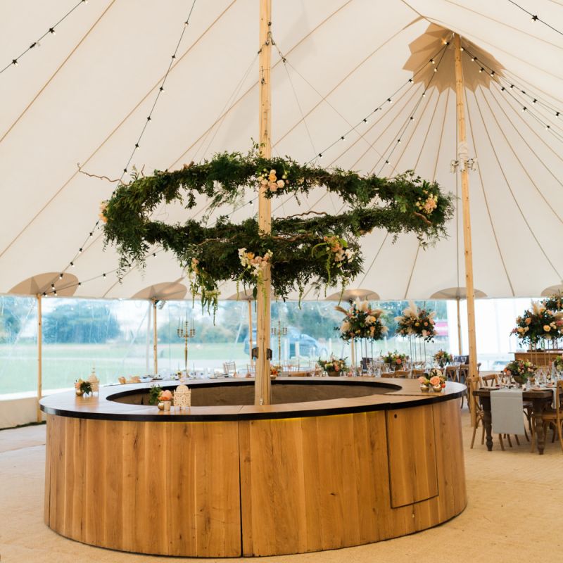 Hanging Floral Hoop Wedding Flowers