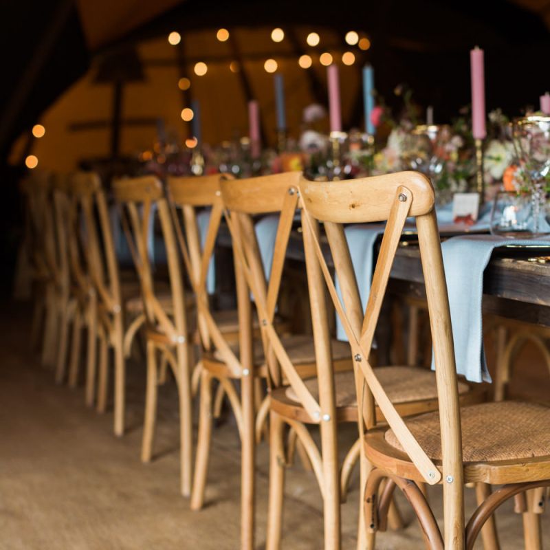 Wooden Reception Chairs