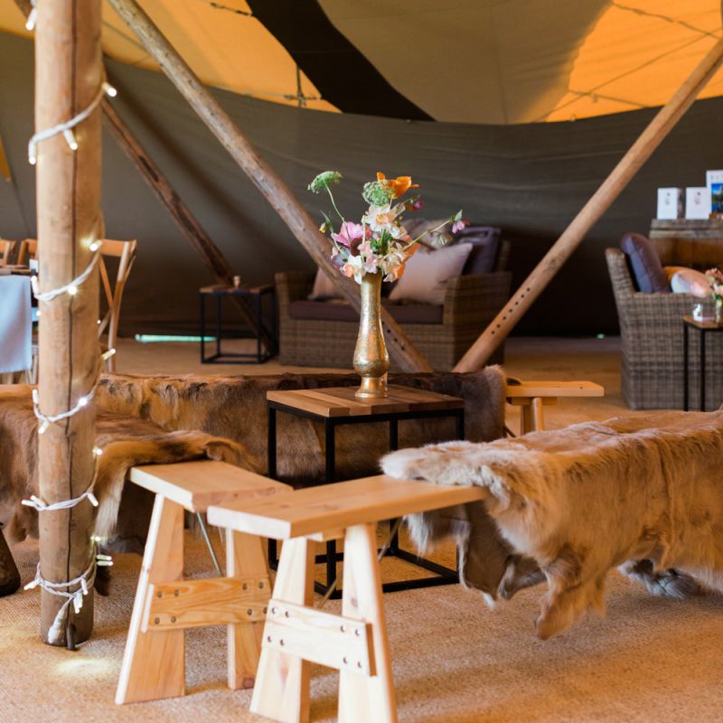 Chill Out Zone in PapaKåta Giant Teepee