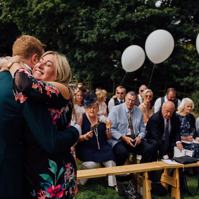 Outdoor Wedding Ceremony &amp; Tipi Reception Planned by Benessamy Events | Red on Blonde Photography