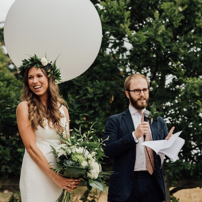 Outdoor Wedding Ceremony &amp; Tipi Reception Planned by Benessamy Events | Red on Blonde Photography