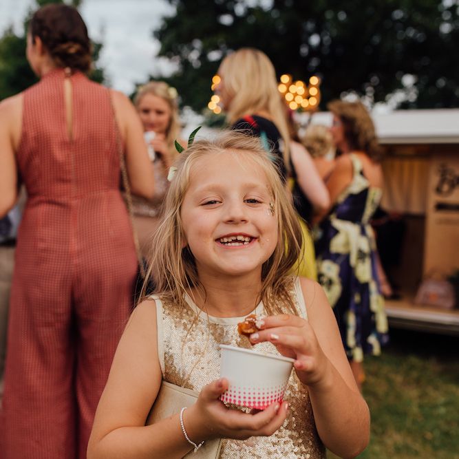 Wedding Guests | Outdoor Wedding Ceremony &amp; Tipi Reception Planned by Benessamy Events | Red on Blonde Photography