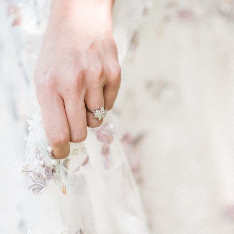 London Victorian Ring Co. Diamond Engagement Ring