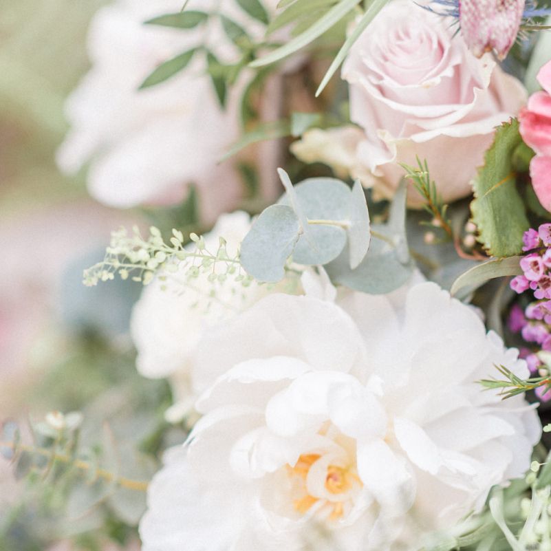 Romantic Spring Wedding Flowers