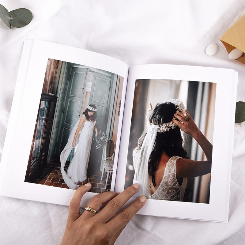 Softcover Wedding Photo Book by Rosemood