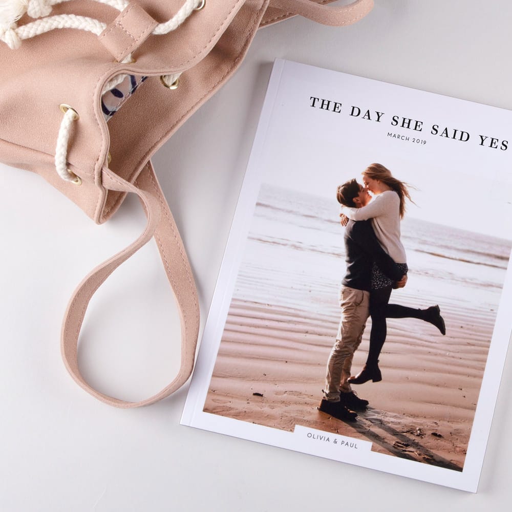 Engagement Wedding Photo Album Book by Rosemood