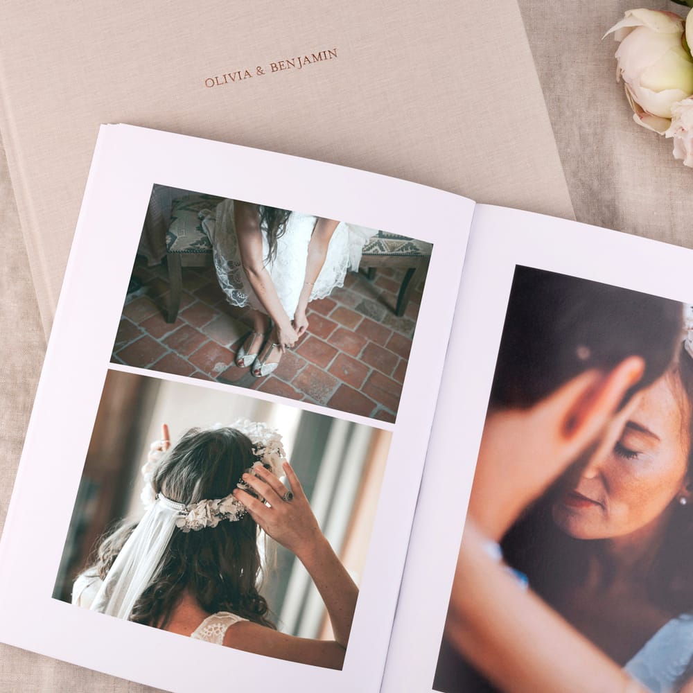 Hardcover Photo Album Book by Rosemood