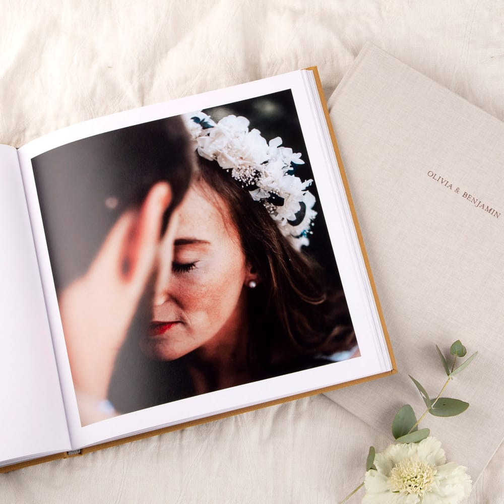 Personalised Wedding Photo Album Book by Rosemood