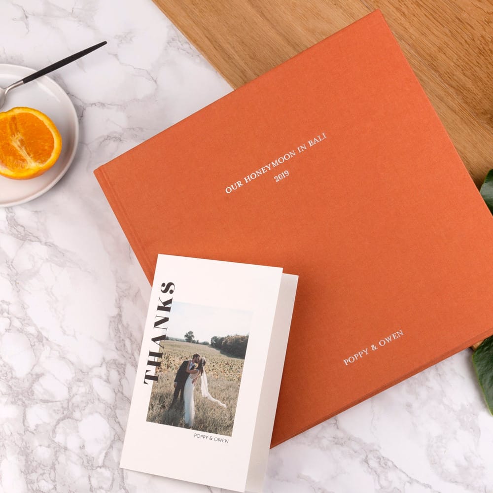 Honeymoon Photo Album Book by Rosemood