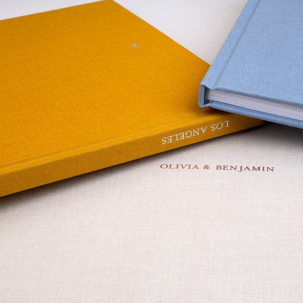 Personalised Wedding Photo Album Covers by Rosemood