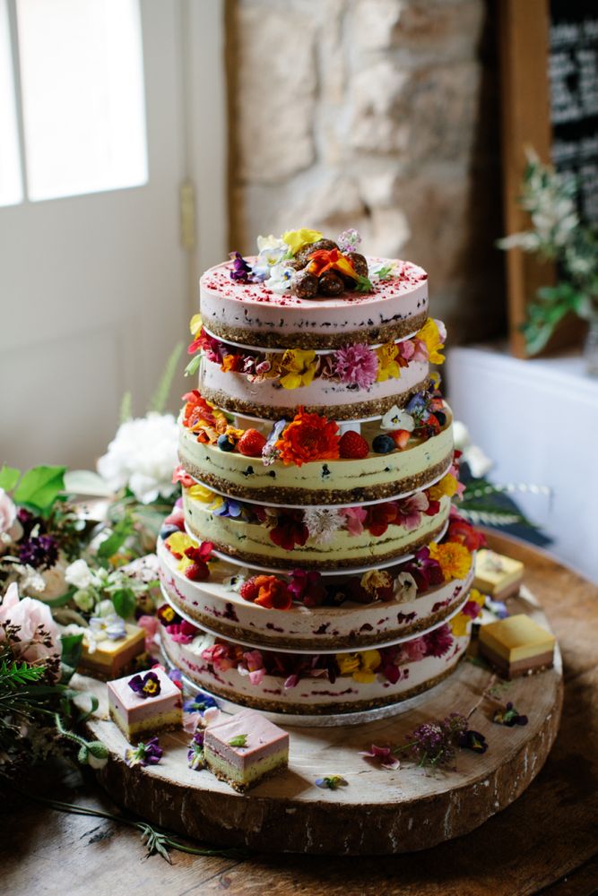 Individual Cakes Rustic Rustic Country Themed Wedding Cakes