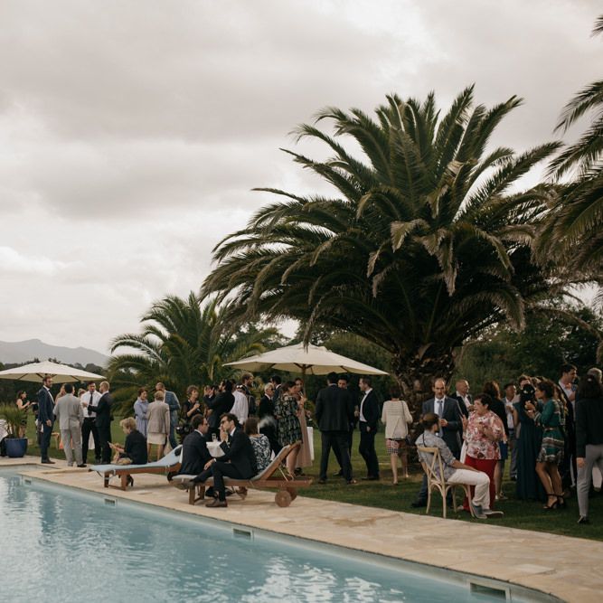 Poolside Drinks Reception