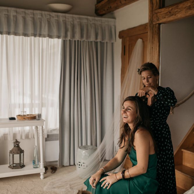 Wedding Morning Bridal Preparations