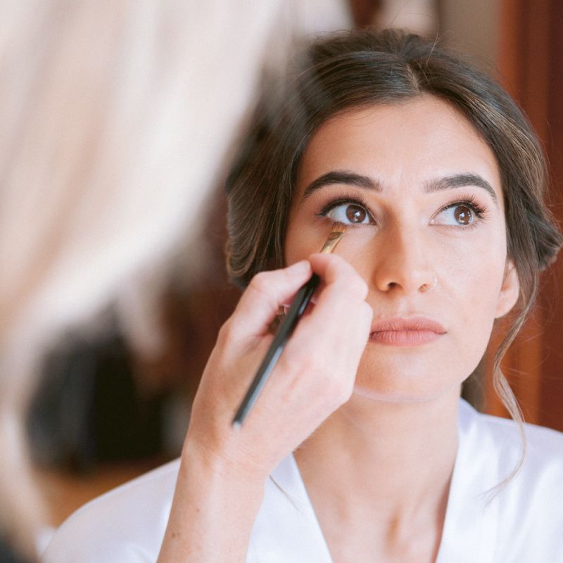 Bridal beauty at Shilstone House wedding