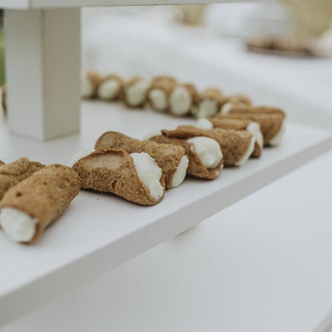 Wedding dessert table