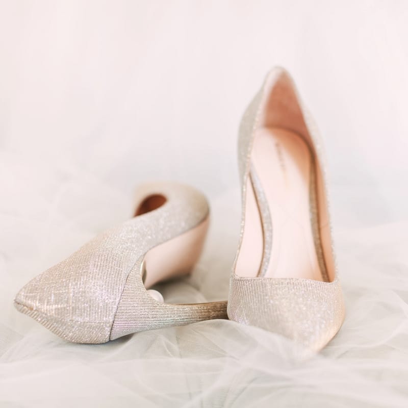 Silver Sparkle Nicholas Kirkwood Bridal Shoes