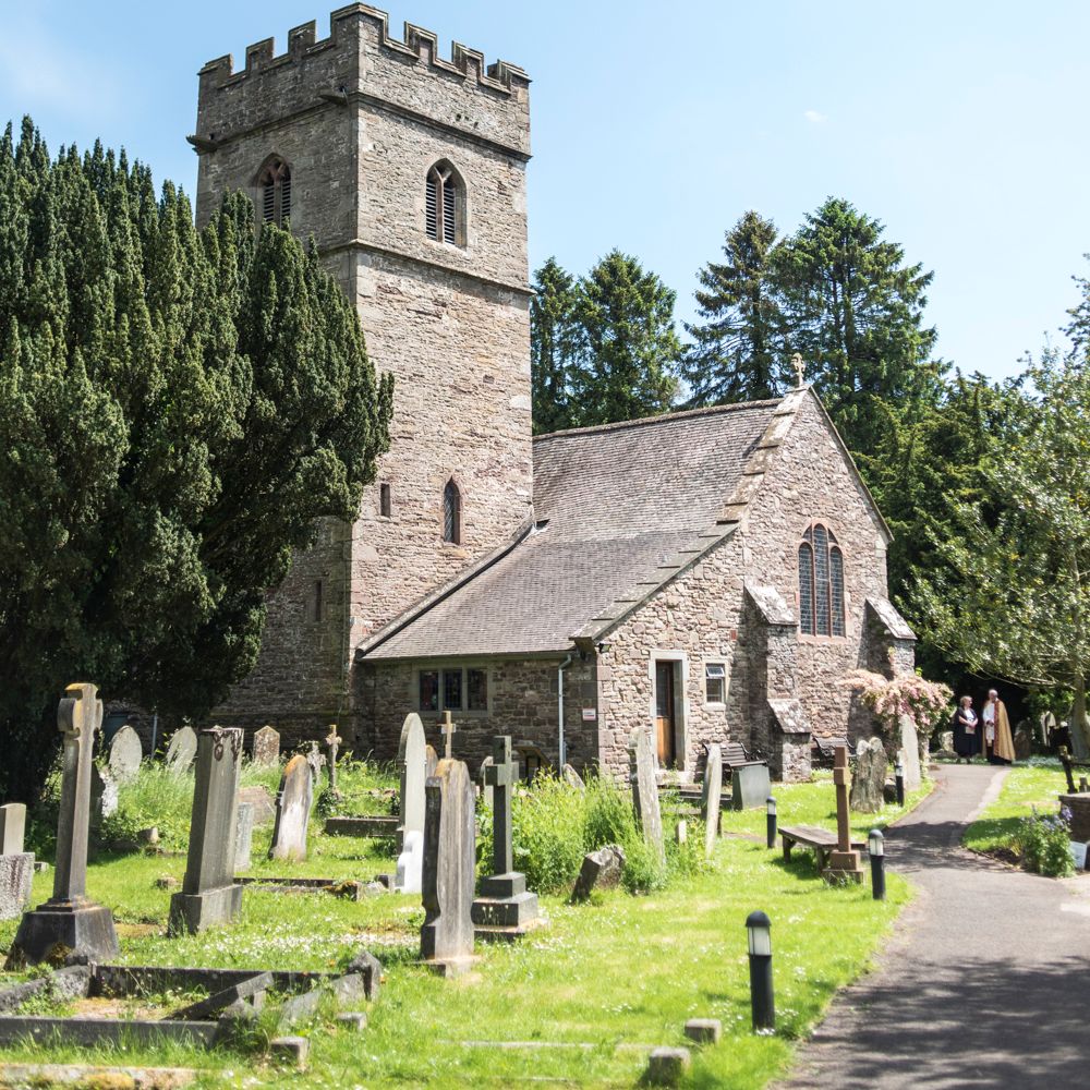 Church Wedding Ceremony // Sugar Loaf Barn Wedding // Pale Grey Off The Shoulder Bridesmaids Dresses Rewritten // Groom In Harris Tweed // Hog Roast Evening Buffet // Eleanor Jane Photography