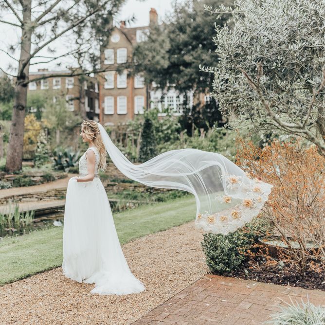 Disney Princess Bride Sleeping Beauty Inspired Wedding With Opulent Florals And Bride In Blush Pink With Images From Rebecca Carpenter Photography