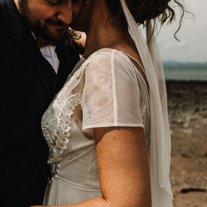 Veil – Noon on the Moon | Welsh Boho Wedding | Carla Blain Photography | Exclusive Hire of Plas Gwynfryn