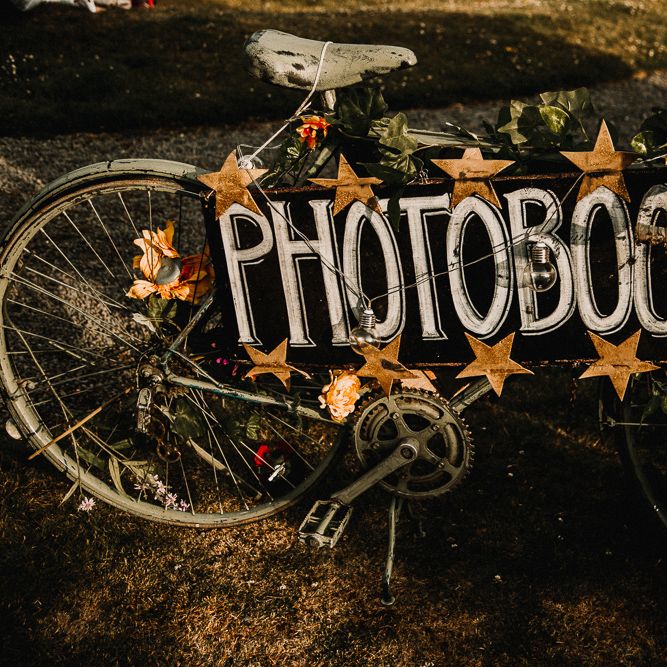 Photo Booth | Welsh Boho Wedding | Carla Blain Photography | Exclusive Hire of Plas Gwynfryn