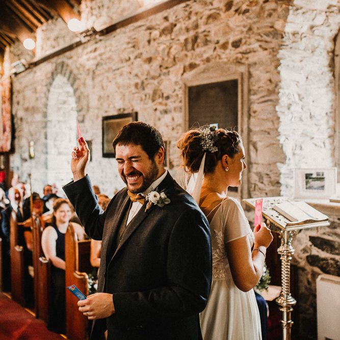 Ceremony | Welsh Boho Wedding | Carla Blain Photography | Exclusive Hire of Plas Gwynfryn