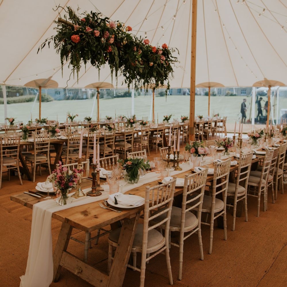 Sperry Tent Wedding In Cornwall // Coastal Wedding In St Mawes Cornwall With Food By The Hidden Hut And Planning By Isla And Smith With Images From Enchanted Brides Photography