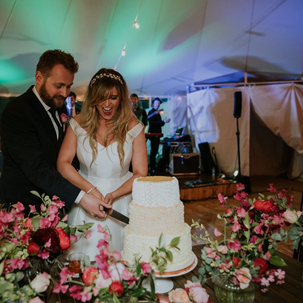 Coastal Wedding In St Mawes Cornwall With Food By The Hidden Hut And Planning By Isla And Smith With Images From Enchanted Brides Photography