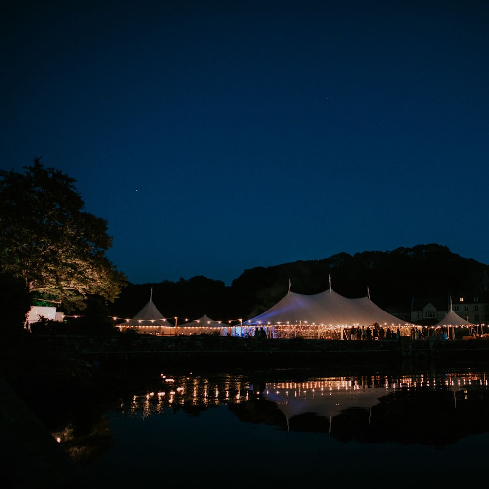 Sperry Tent Wedding // Coastal Wedding In St Mawes Cornwall With Food By The Hidden Hut And Planning By Isla And Smith With Images From Enchanted Brides Photography