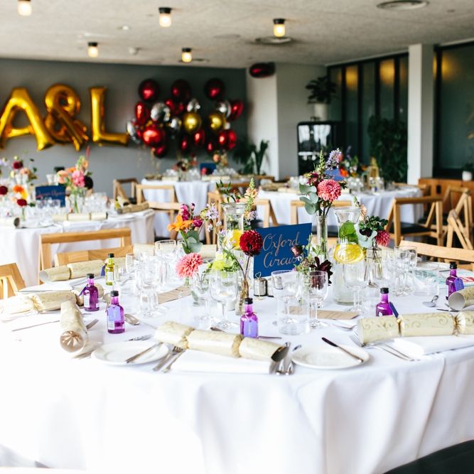 Stylish Rooftop Wedding At Ace Hotel Shoreditch // Image By Story Wedding Photography // Bride In Catherine Deane // Bobbi Brown Bridal