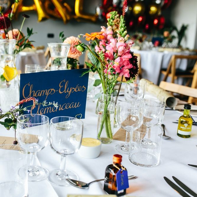 Stylish Rooftop Wedding At Ace Hotel Shoreditch // Image By Story Wedding Photography // Bride In Catherine Deane // Bobbi Brown Bridal