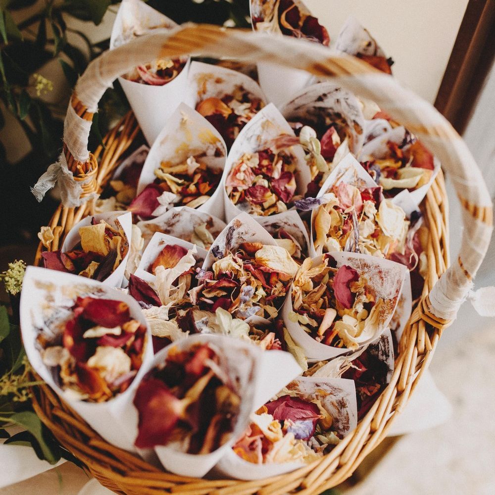 Dried Flower Petal Confetti For Wedding