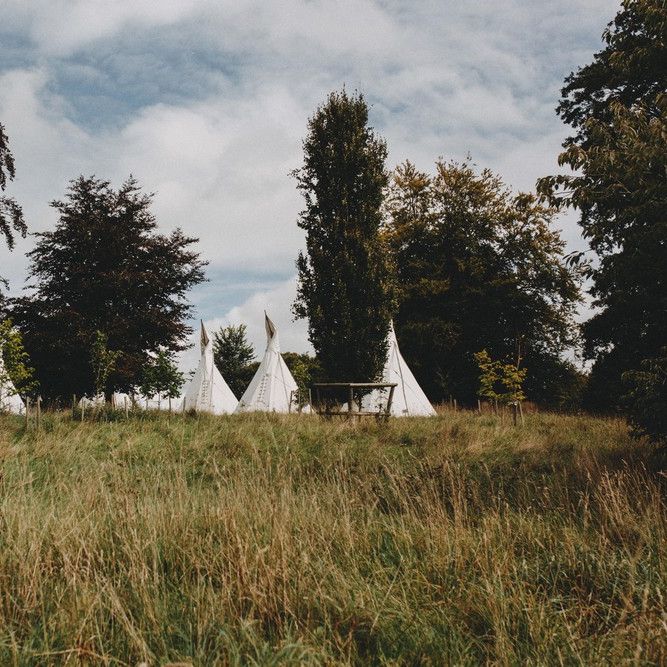 Glamping For Wedding Guests At Pennard House