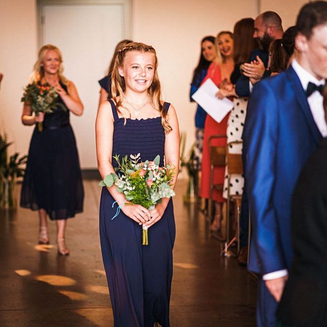 Navy blue bridesmaid dresses