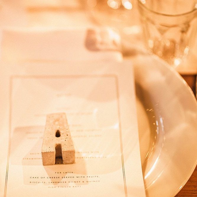 Personalised wedding favour