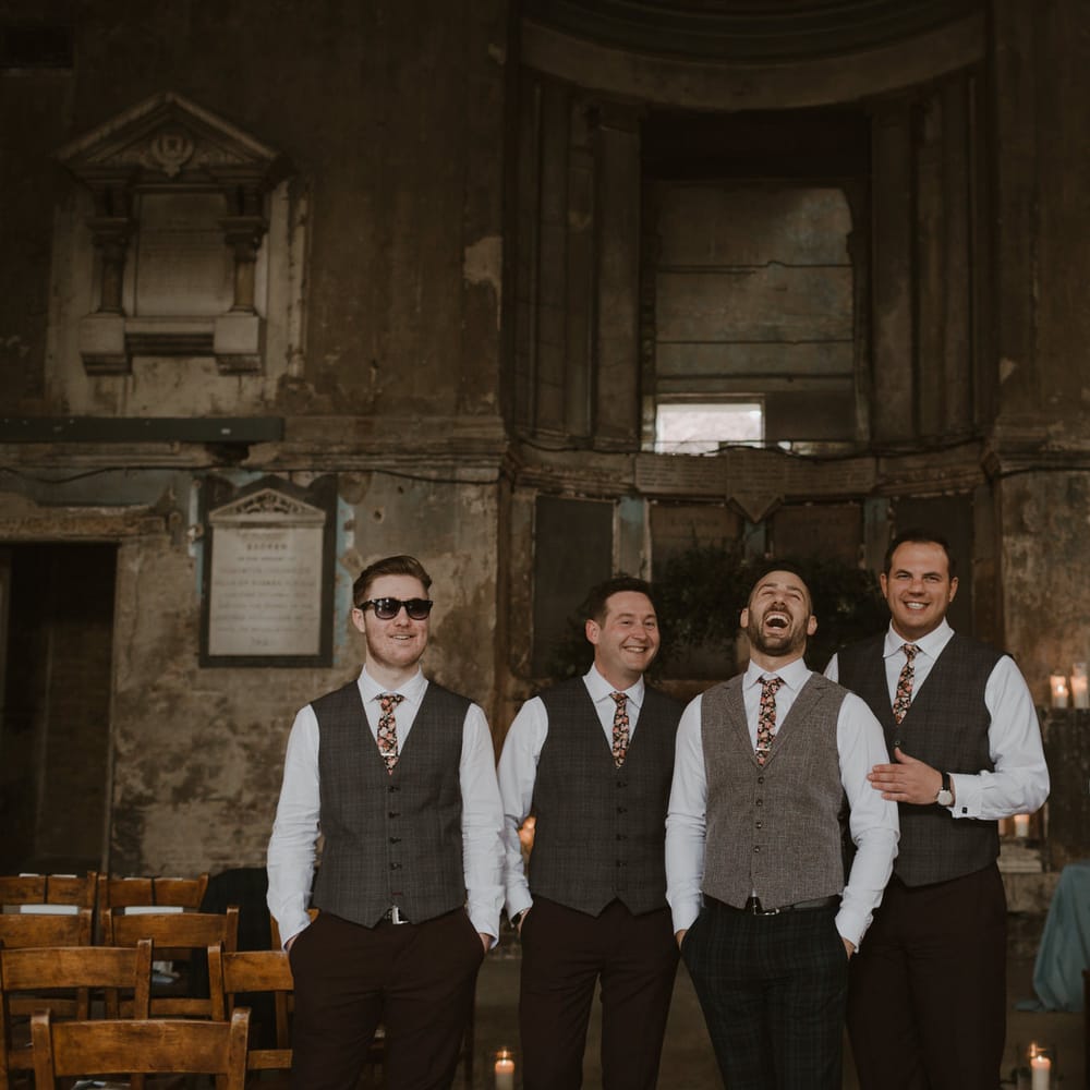 Asylum London Wedding Ceremony Venue // Ethical Wedding Dress By Minna Hepburn // Images By The Curries // Film By This Modern Revelry