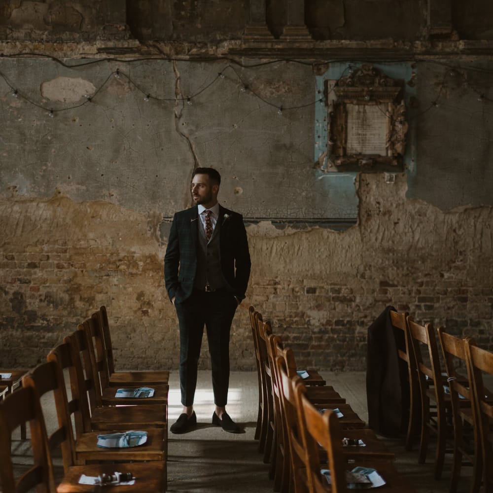 Asylum London Wedding Ceremony Venue // Ethical Wedding Dress By Minna Hepburn // Images By The Curries // Film By This Modern Revelry