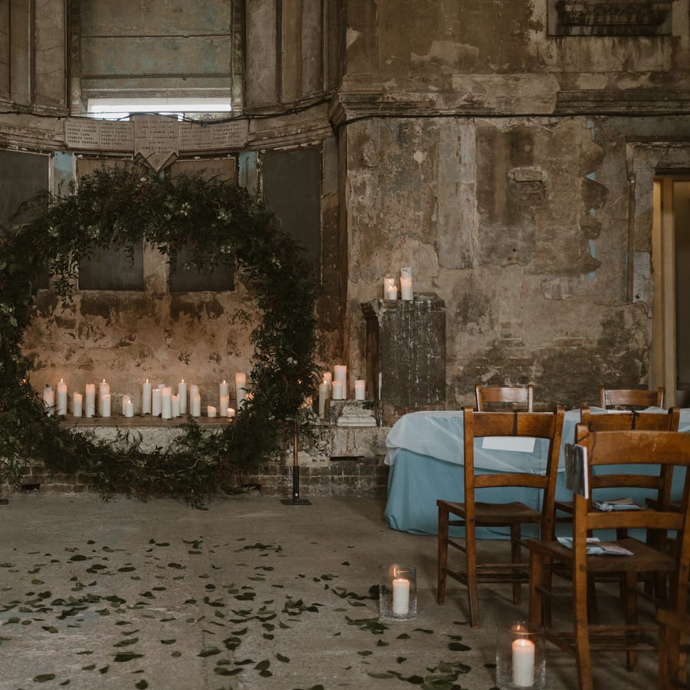 Asylum London Wedding Ceremony Venue // Ethical Wedding Dress By Minna Hepburn // Images By The Curries // Film By This Modern Revelry