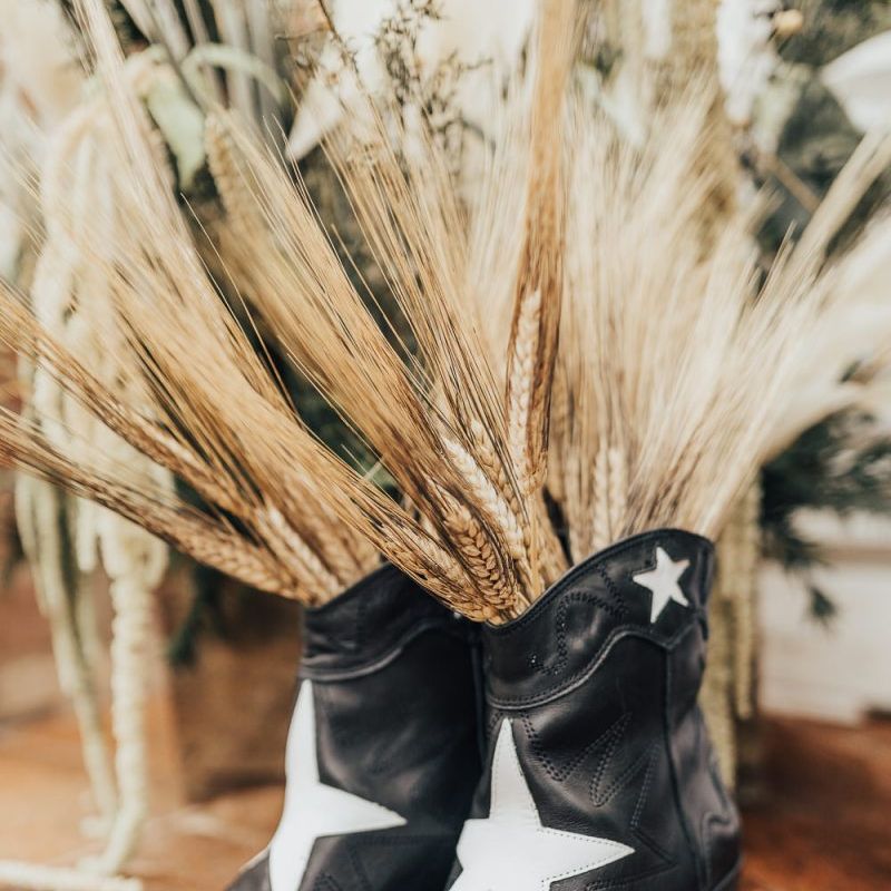 Cowboy boots for western wedding inspiration
