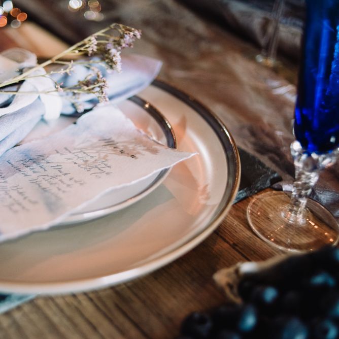 Faithful Designs Wedding Stationery | Wild Coastal Elopement, Bridal Inspiration at New Barton Barns, Devon | Liberty Pearl Photography &amp; Film