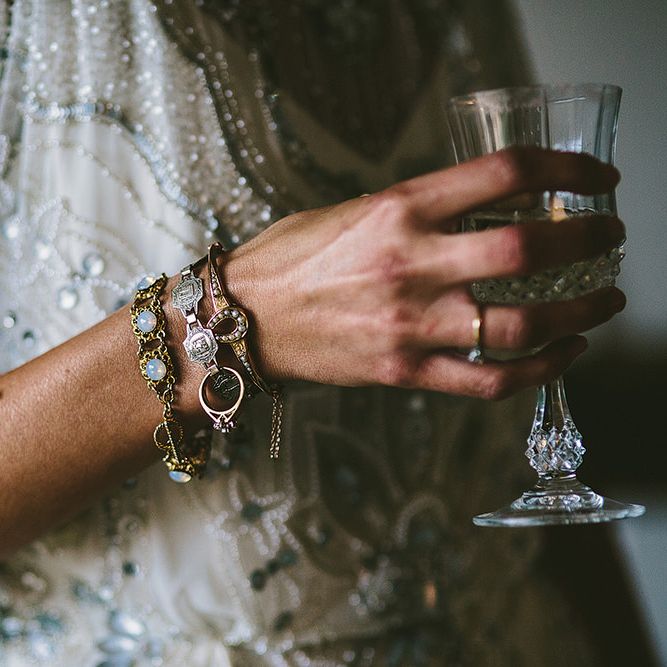 Statement bridal jewellery