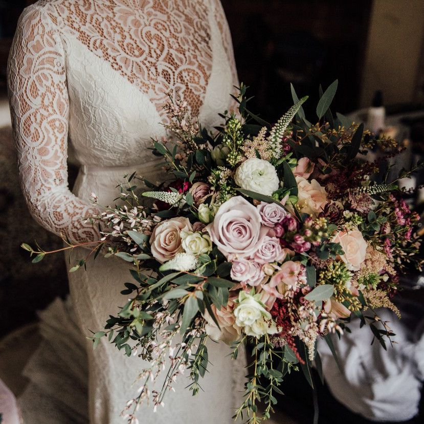 Spring colours for a winter bouquet