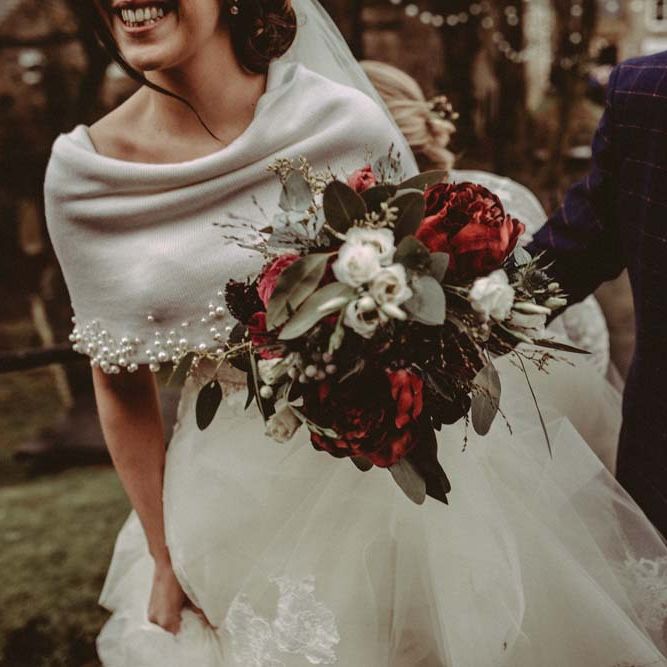 Winter wedding flowers