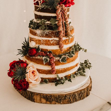 Winter wedding cake ideas
