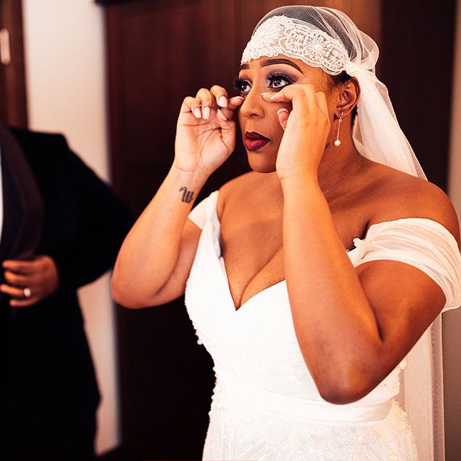 Winter wedding make-up inspiration