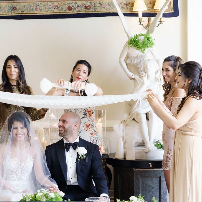 Persian/English Wedding Ceremony at Elmore Court